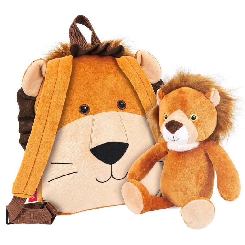 Mochila reversible + peluche Lenny Lion 25cm - imagen 5