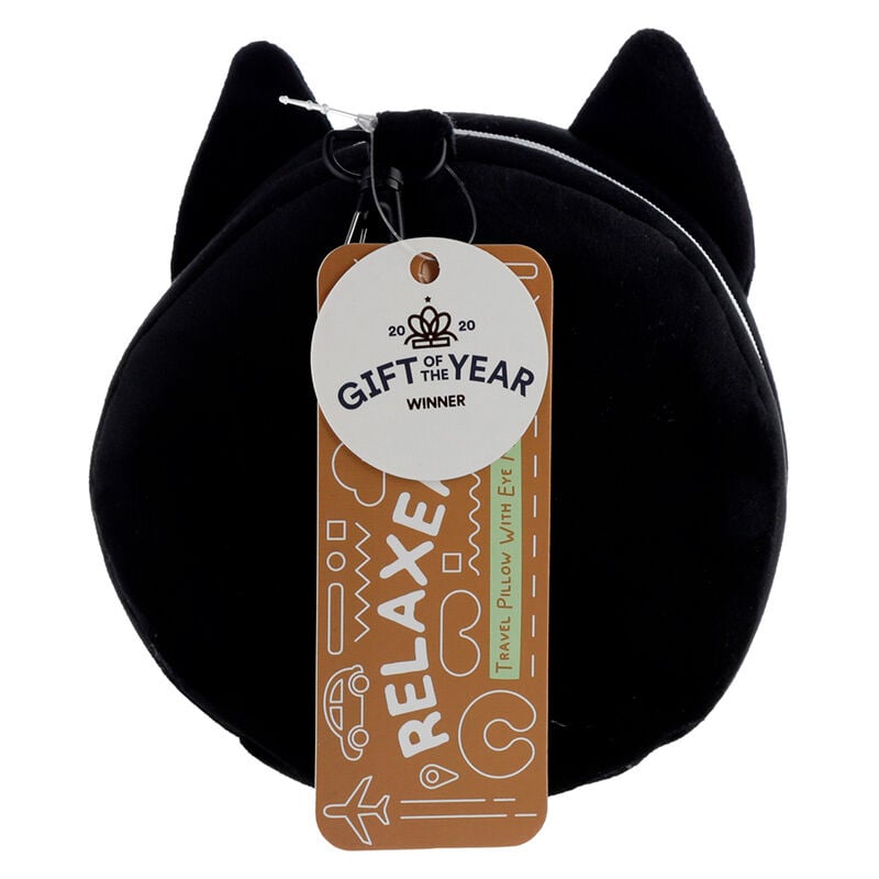 Almohada viaje antifaz Gato Feline Fine Relaxeazzz - imagen 3
