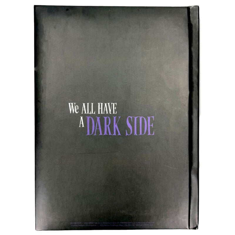 Cuaderno A5 Dark Side Miercoles luz - imagen 2