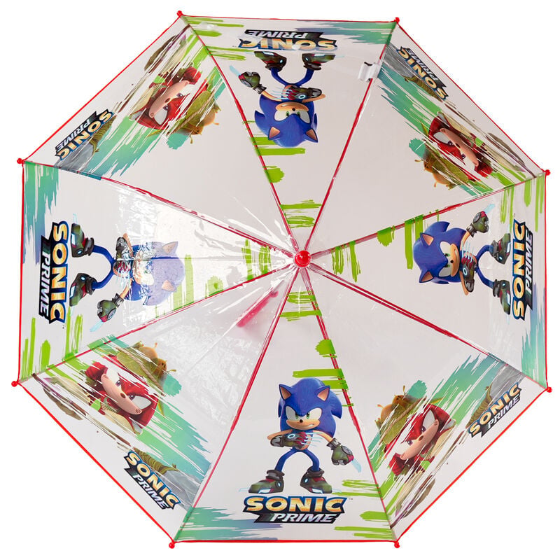 Paraguas manual transparente Sonic the Hedgehog 48cm - imagen 2