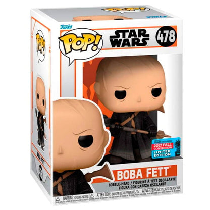 Figura POP Star Wars Boba Fett No Armor Exclusive - imagen 2