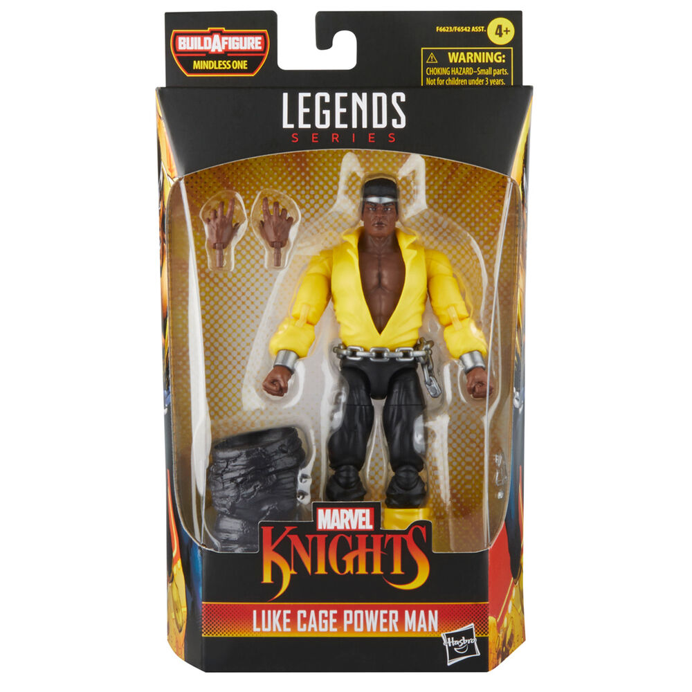 Figura Luke Cage Power Man Knights Legends Series Marvel 15cm - imagen 2