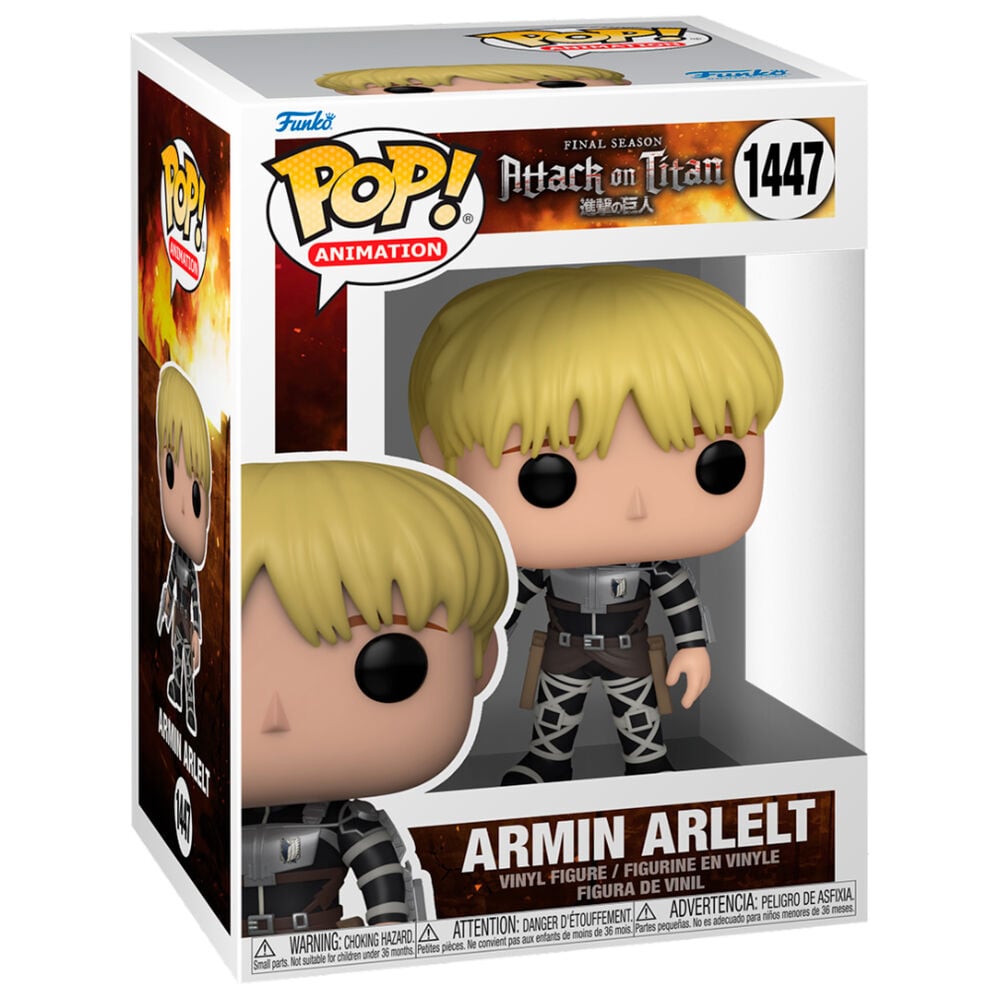 Figura POP Attack on Titan Armin Arlelt 5 + 1 Chase - imagen 2