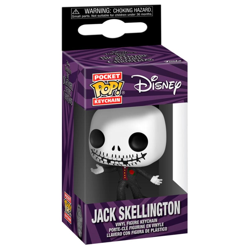 Llavero Pocket POP Disney Pesadilla Antes de Navidad 30th Anniversary Jack - imagen 2