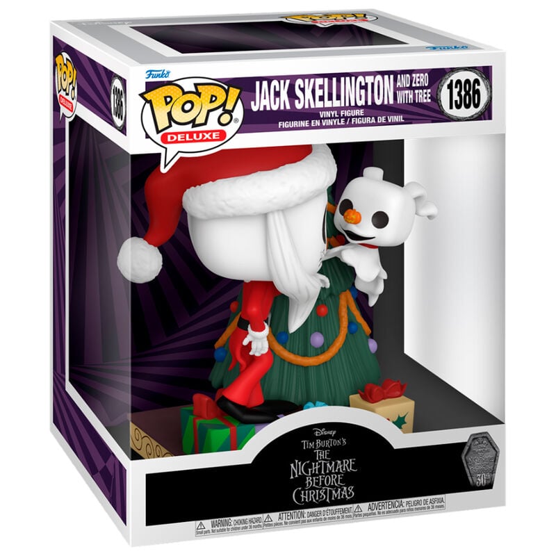 Figura POP Deluxe Disney Pesadilla Antes de Navidad 30th Anniversary Jack