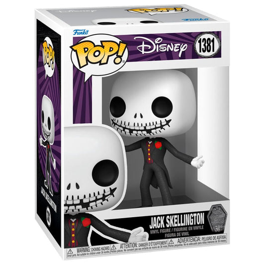 Figura POP Disney Pesadilla Antes de Navidad 30th Anniversary Jack Skellington - imagen 2