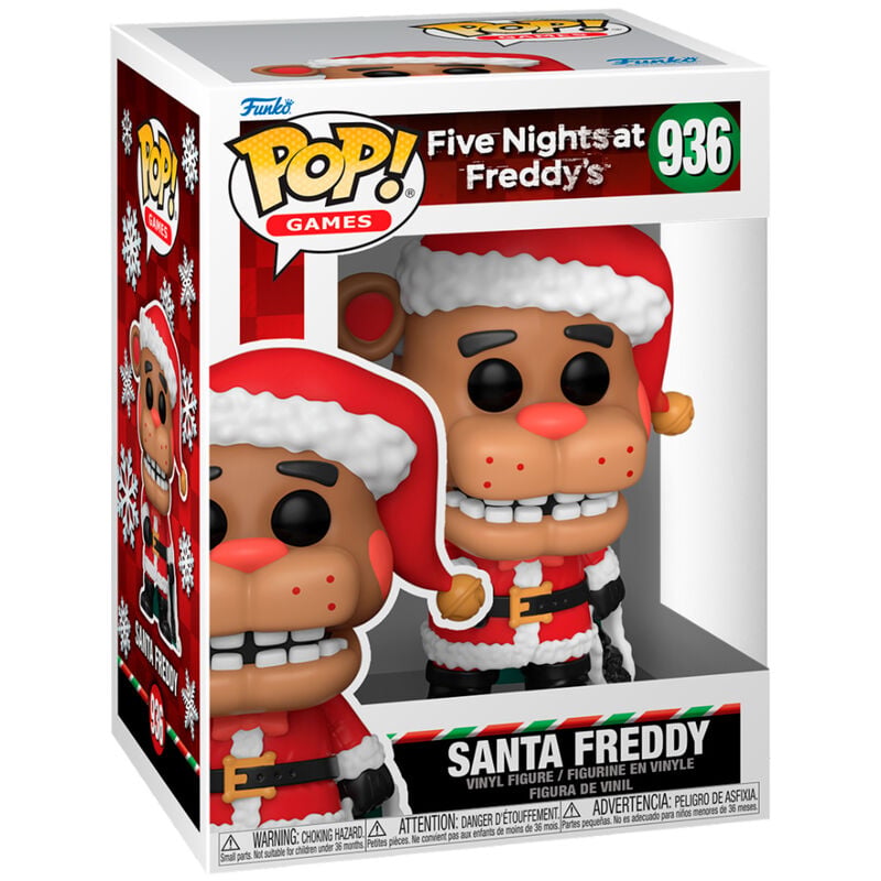 Figura POP Five Nights at Freddys Holiday Santa Freddy - imagen 2