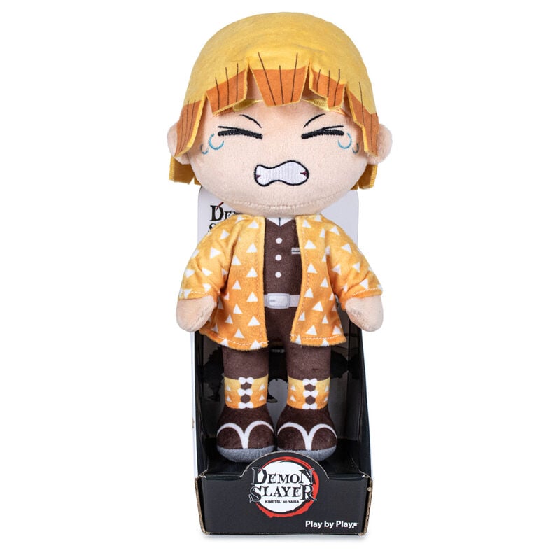 Peluche Zenitsu Agatsuma Demon Slayer Kimetsu no Yaiba 27cm - imagen 2