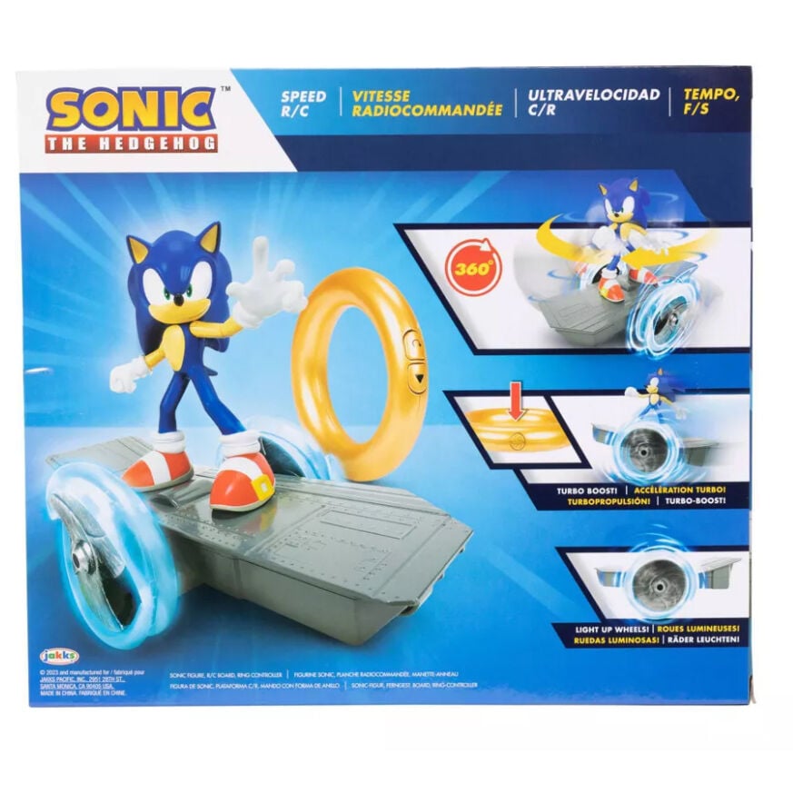 Patin radio control Sonic the Hedgehog - imagen 6