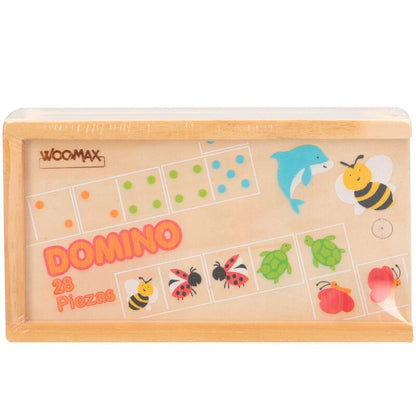 Domino Animales madera 29pzs - imagen 5