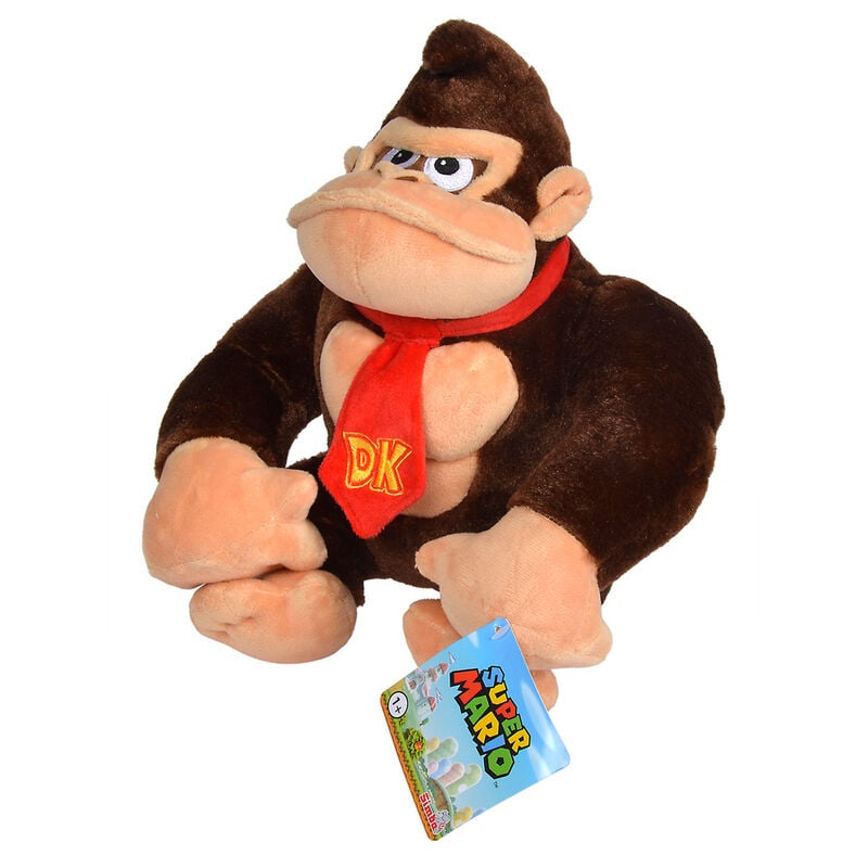 Peluche Donkey Kong Super Mario Bros 30cm - imagen 2