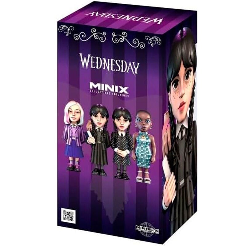 Figura Minix Miercoles y Cosa Wednesday 12cm - imagen 6