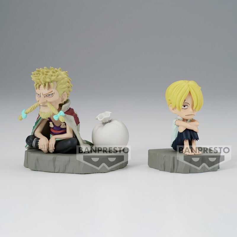 Figura Sanji & Zeff World Collectable Stories One Piece 6cm - imagen 2