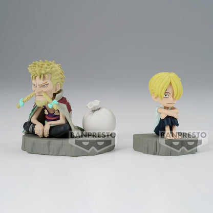 Figura Sanji & Zeff World Collectable Stories One Piece 6cm - imagen 2