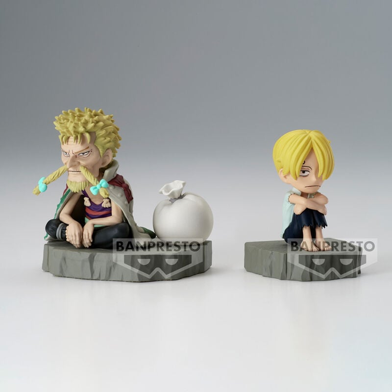 Figura Sanji & Zeff World Collectable Stories One Piece 6cm - imagen 3