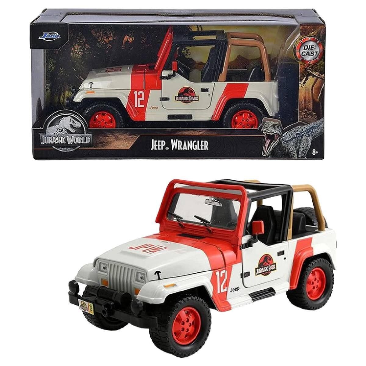 Coche Jeep Wrangler Jurassic Park 1/24 - imagen 6