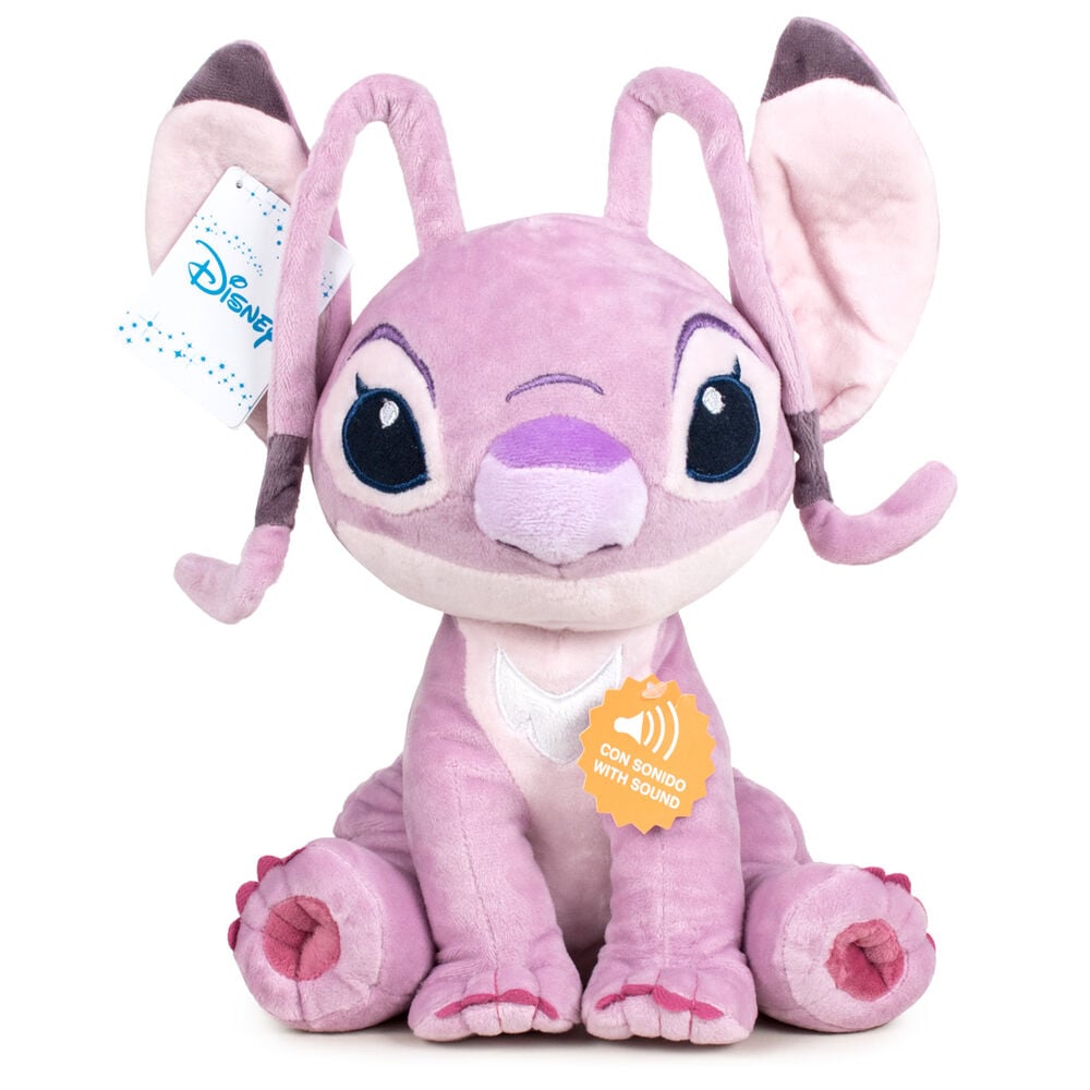 Peluche Angel Stitch Disney soft 40cm*