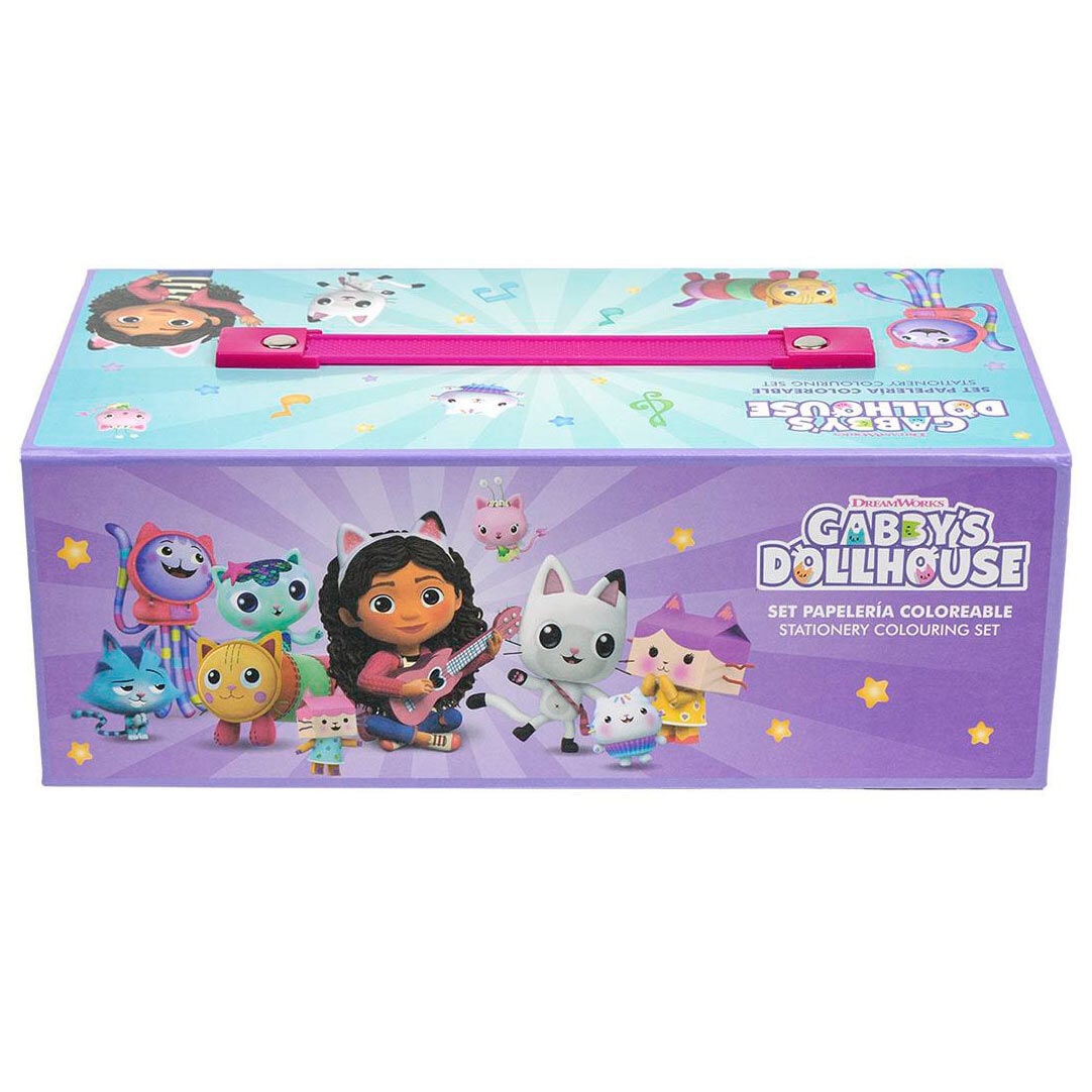 Maletin papeleria coloreable La Casa de Muñecas de Gabby - imagen 6