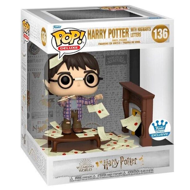Figura POP Deluxe Harry Potter Anniversary Harry Potter with Hogwarts Letters