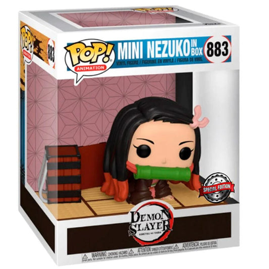 Figura POP Deluxe Demon Slayer Kimetsu no Yaiba Mini Nezuko Exclusive - imagen 2