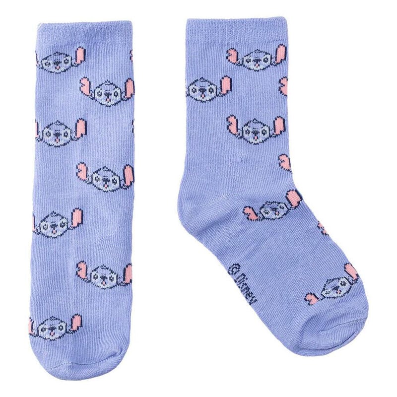 Blister 5 calcetines Stitch Disney - imagen 4