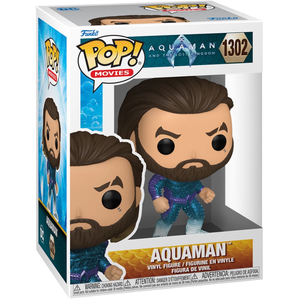 Figura POP DC Comics Aquaman y el Reino Perdido Aquaman - imagen 2