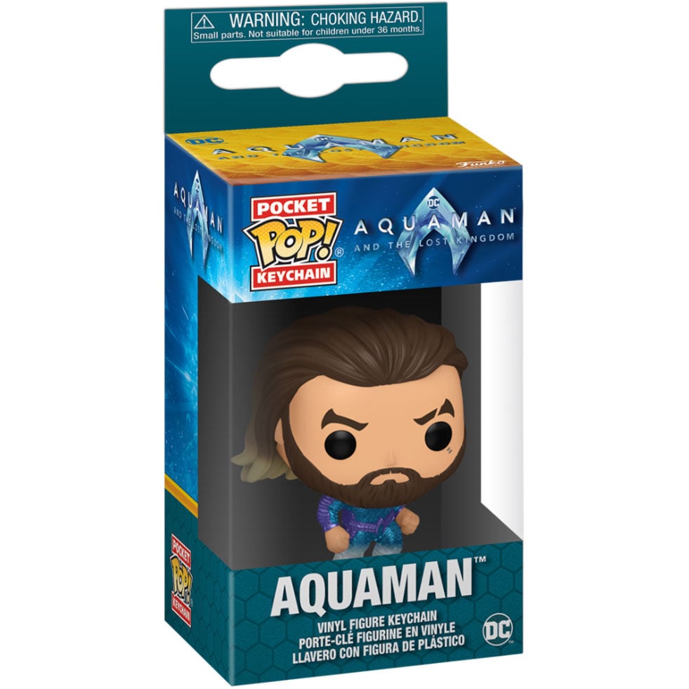 Llavero Pocket POP DC Comics Aquaman y el Reino Perdido Aquaman - imagen 2