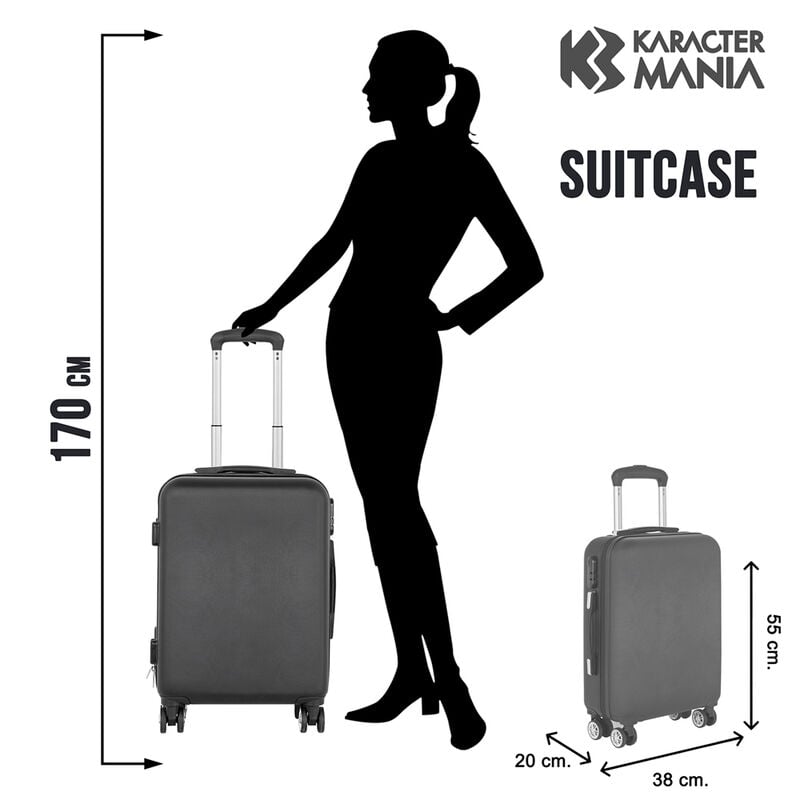 Maleta trolley ABS Uniform Miercoles 55cm - imagen 2
