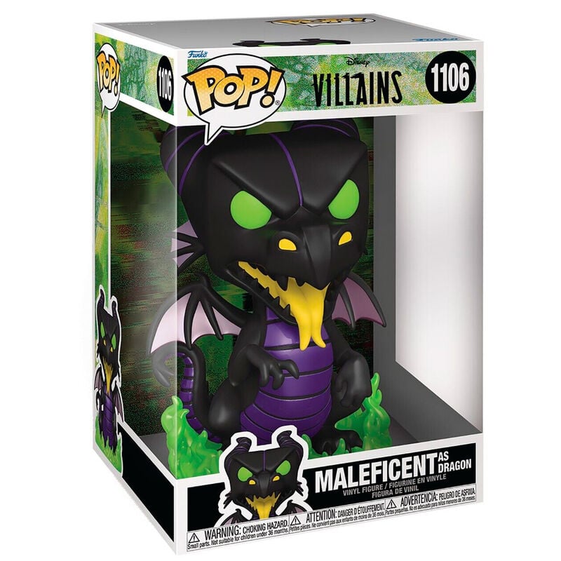 Figura POP Disney Villains Maleficent Dragon 25cm - imagen 2