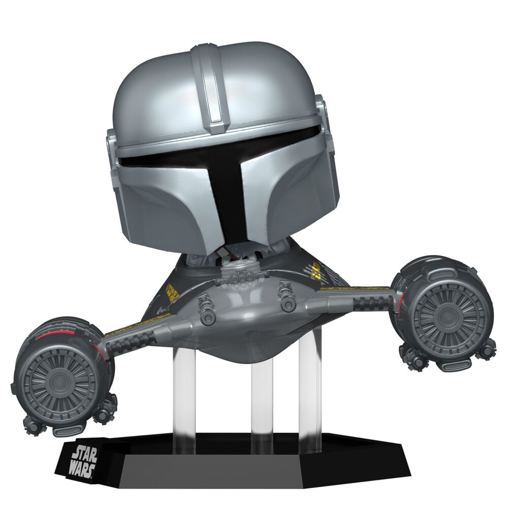 Figura POP Rides Deluxe Star Wars Mandalorian 9 the Mandalorian in N-1