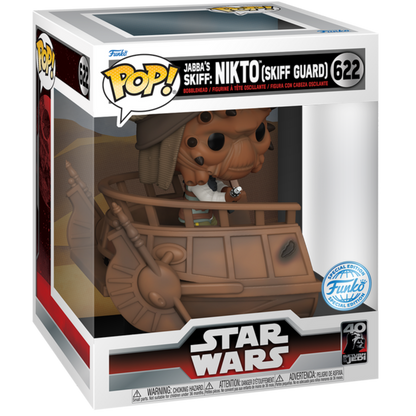 Figura POP Deluxe Star Wars Nikto Skiff Guard Exclusive - imagen 2