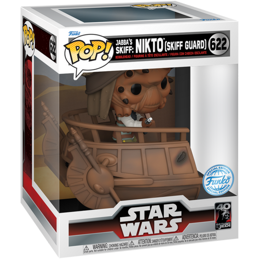 Figura POP Deluxe Star Wars Nikto Skiff Guard Exclusive - imagen 2