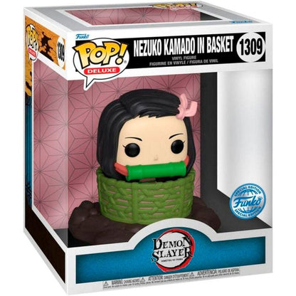 Figura POP Deluxe Demon Slayer Kimetsu no Yaiba Nezuko Kamado in Basket