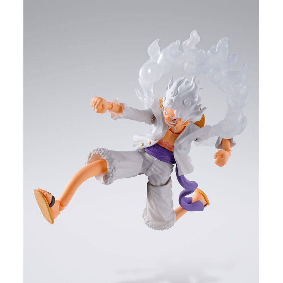 Figura S.H. figuarts Monkey D Luffy Gear 5 One Piece 15,5cm - imagen 4
