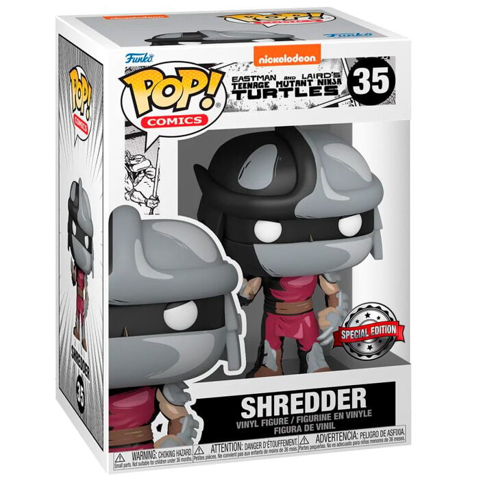 Figura POP Tortugas Ninja Shredder Exclusive 5 + 1 Chase - imagen 2