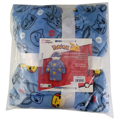 Bata sudadera oversize Pokemon coral infantil - imagen 2