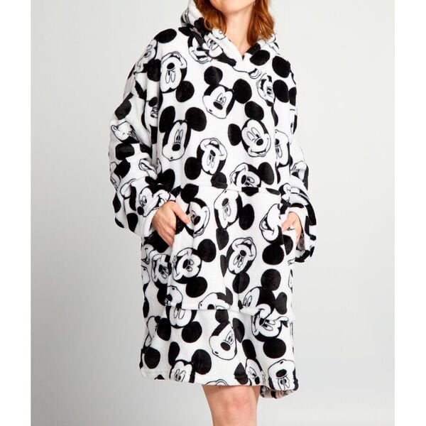 Bata sudadera oversize Mickey Disney coral adulto - imagen 3
