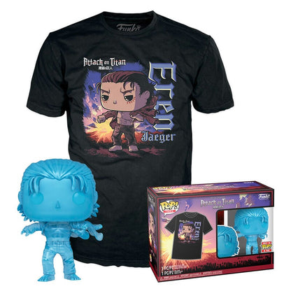 Set figura POP & Tee Attack on Titan Eren Exclusive - imagen 3