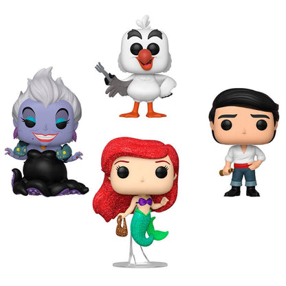 Blister 4 figuras POP Disney La Sirenita Exclusive - imagen 2