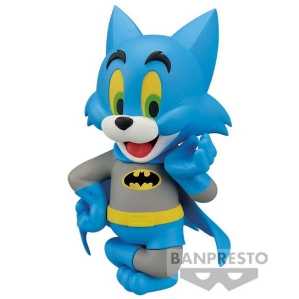 Figura Tom Batman 100th Anniversary Warner Bros Tom and Jerry 8cm - imagen 6