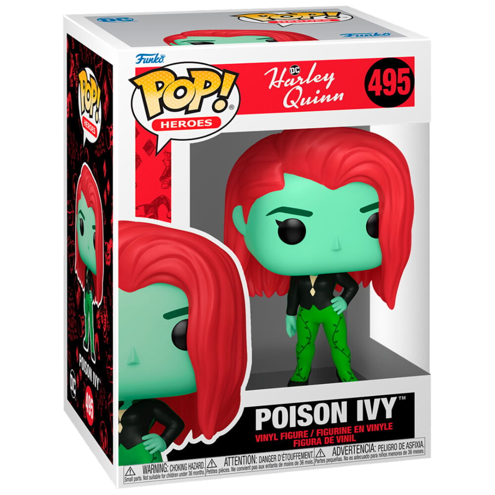 Figura POP DC Comics Harley Quinn Poison Ivy - imagen 2