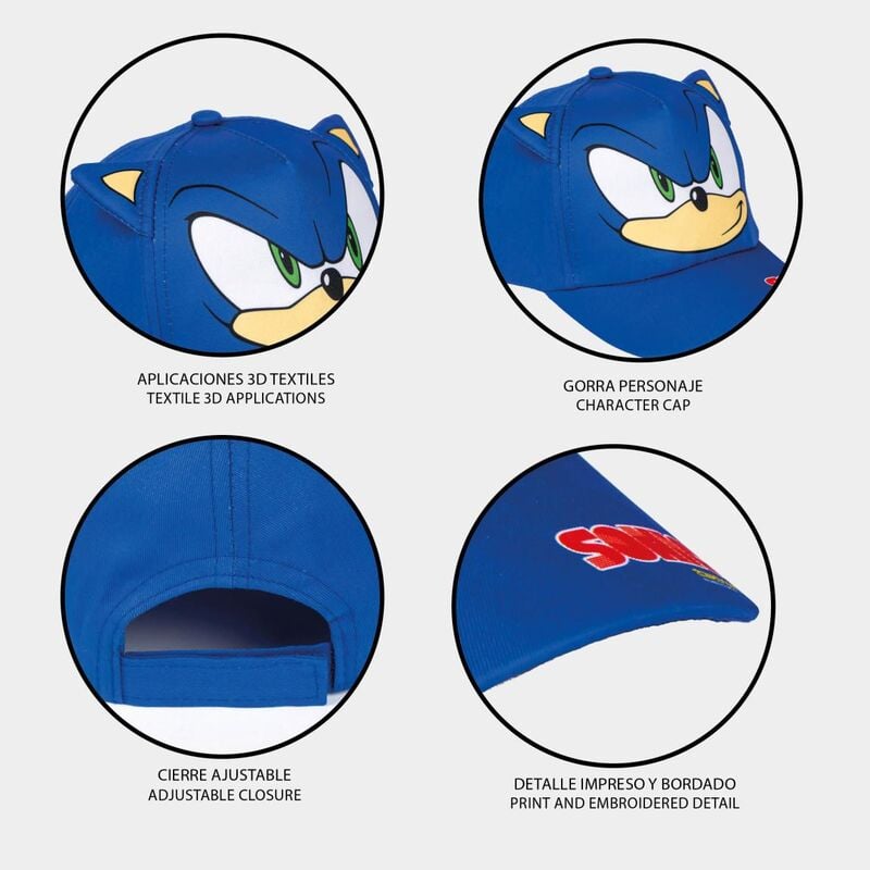 Gorra Sonic the Hedgehog - imagen 4