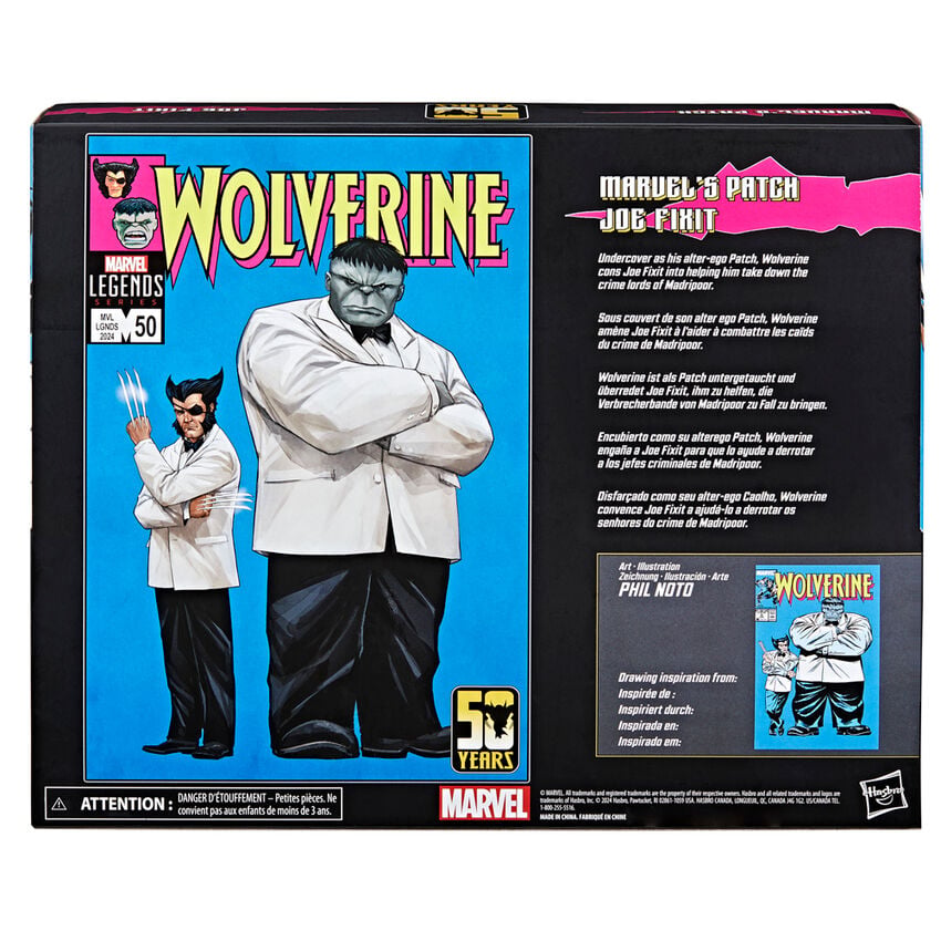 Blister figuras Wolverine Legends Series Marvel 15cm - imagen 12