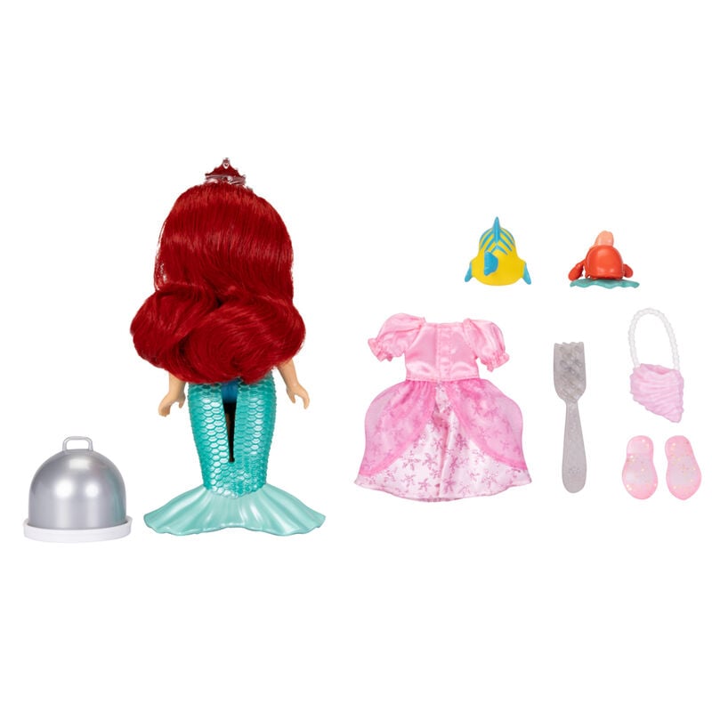 Muñeca Ariel Mar y Tierra La Sirenita Disney 15cm - imagen 5