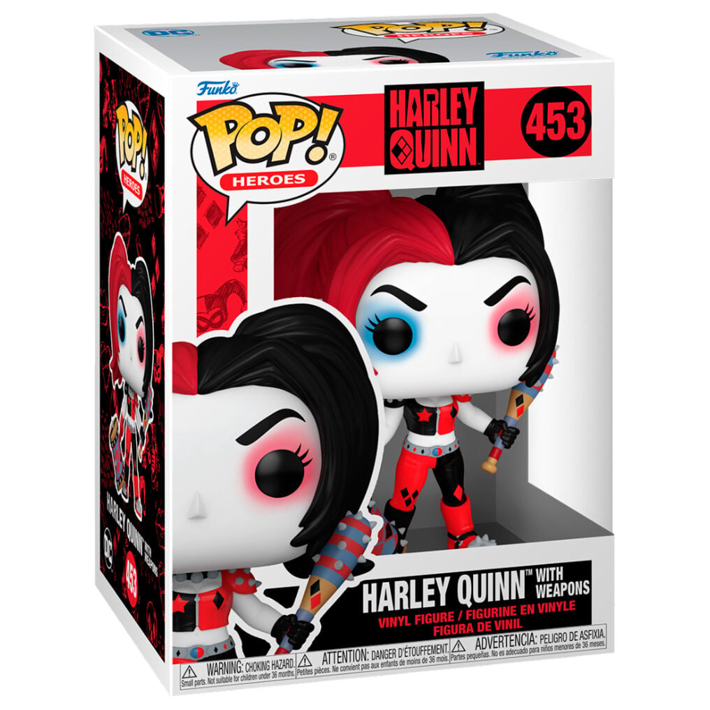 Figura POP DC Comics Harley Quinn with Weapons - imagen 2