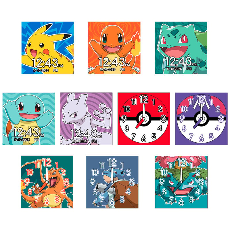 Reloj inteligente Pikachu Pokemon - imagen 2