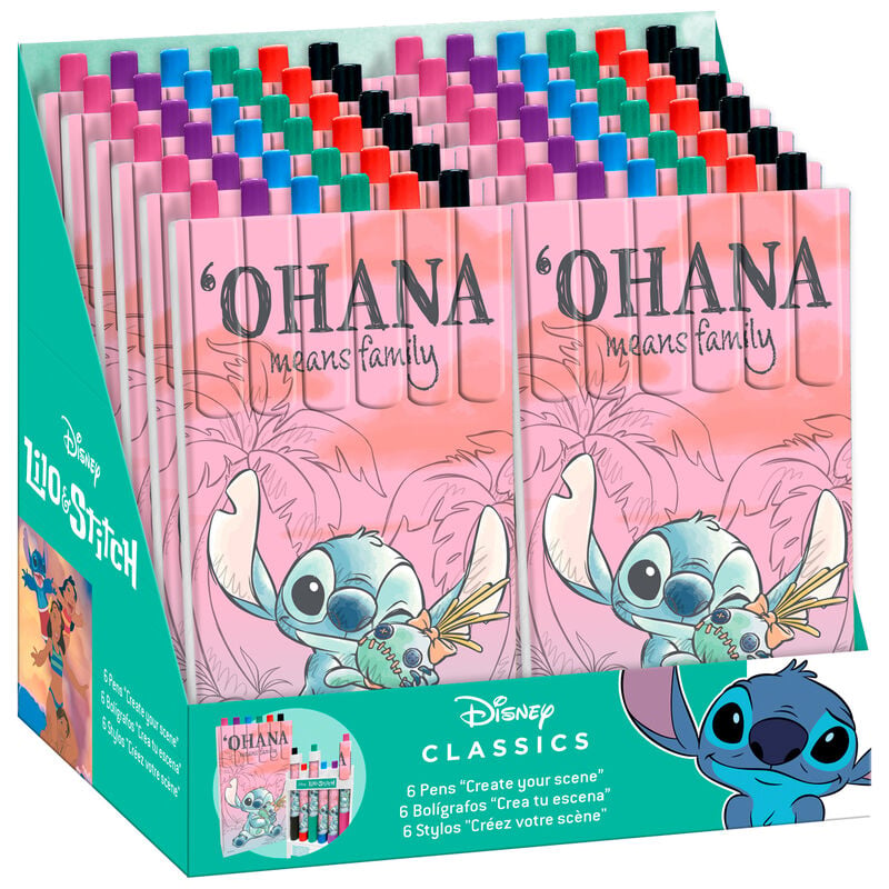 Blister 6 boligrafos Stitch Disney - imagen 3