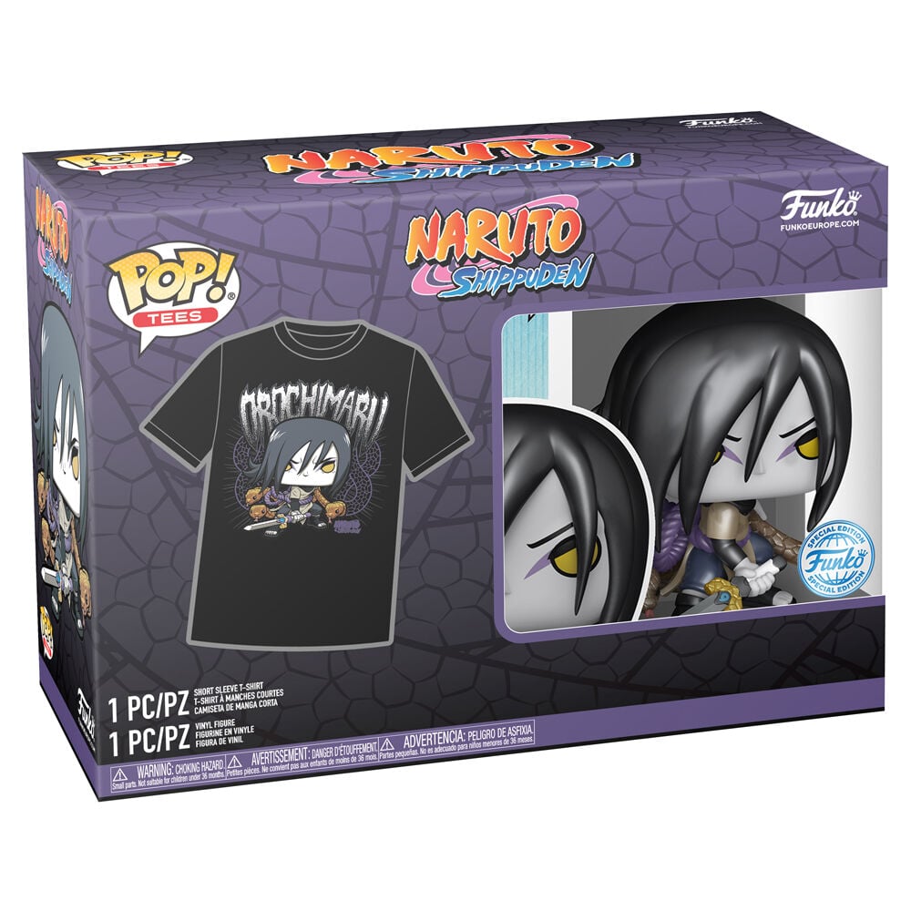 Set figura POP & Tee Naruto Shippuden Orochimaru - imagen 2