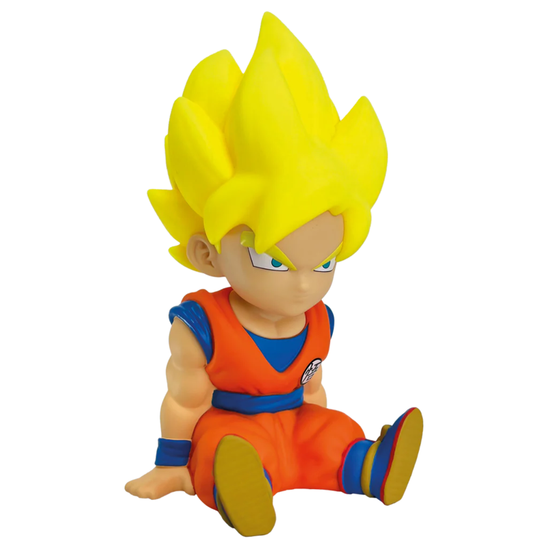 Figura hucha Son Goku Super Saiyan Dragon Ball Super 15cm