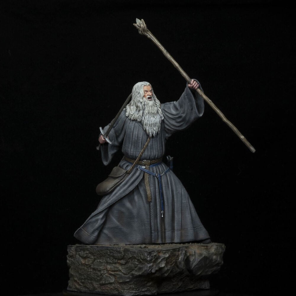 Figura Gandalf En Moria El Señor de los Anillos 18cm - imagen 2